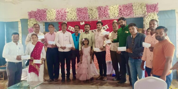 अराध्या एनजीओ सपोर्ट सेंटरच्या वतीने संस्थांना १ लाखांच्या देणगीचे वाटप