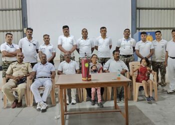 पोलीस प्रशिक्षण केंद्र खंडाळा येथे अग्निसुरक्षा प्रशिक्षण संपन्न