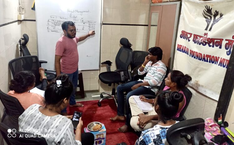 भाकर फाऊंडेशनतर्फे ‘एनजीओ प्रकल्प प्रस्ताव आणि व्यवस्थापन’ विषयावर माहिती सत्र