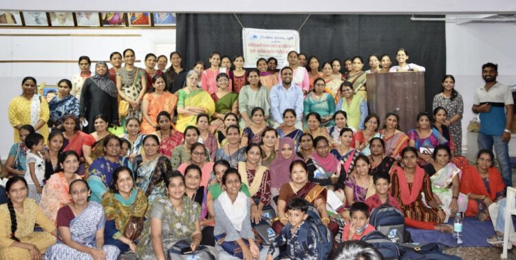 कोविडमध्ये एकल झालेल्या महिलांसाठी कायदेविषयक कार्यशाळा संपन्न