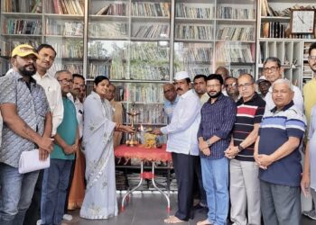 उन्नति सोशल फाऊंडेशनच्या विठाई वाचनालयात महाराष्ट्र दिन साजरा