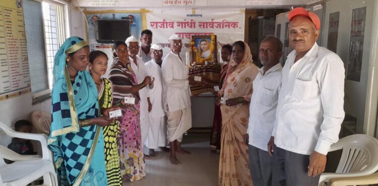 रावगाव येथे पुण्यश्लोक अहिल्यादेवी होळकर जयंती साजरी